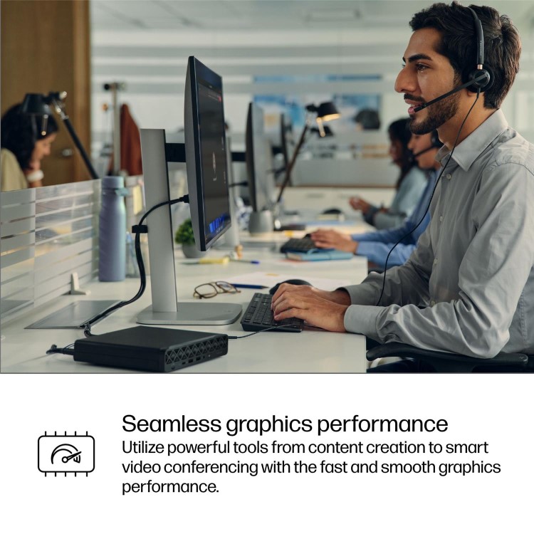 HP ProDesk 4 G1i Intel Core Ultra 5 235T 8GB RAM 256GB SSD Windows 11 Pro Mini PC