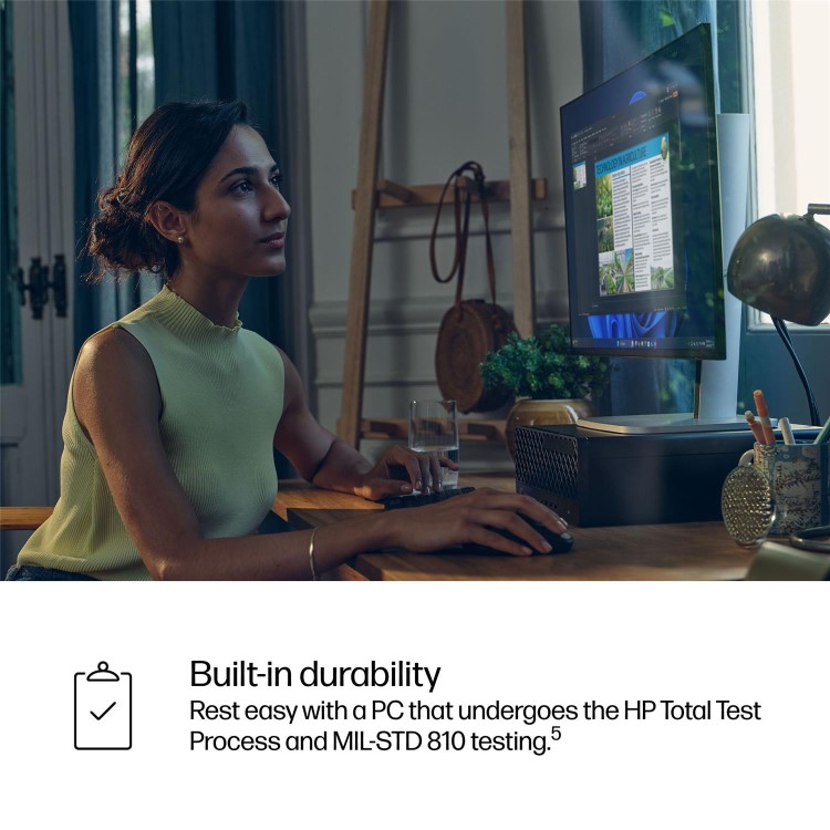 HP ProDesk 4 SFF G1i AI Intel Core Ultra 5 235 8GB RAM 256GB SSD Windows 11 Pro Desktop PC