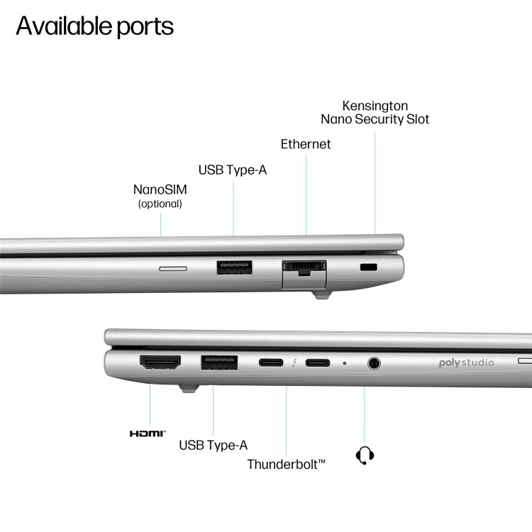 HP EliteBook 6 G1i AI Intel Core Ultra 5 24GB RAM 512GB SSD 16 Inch Windows 11 Pro Laptop