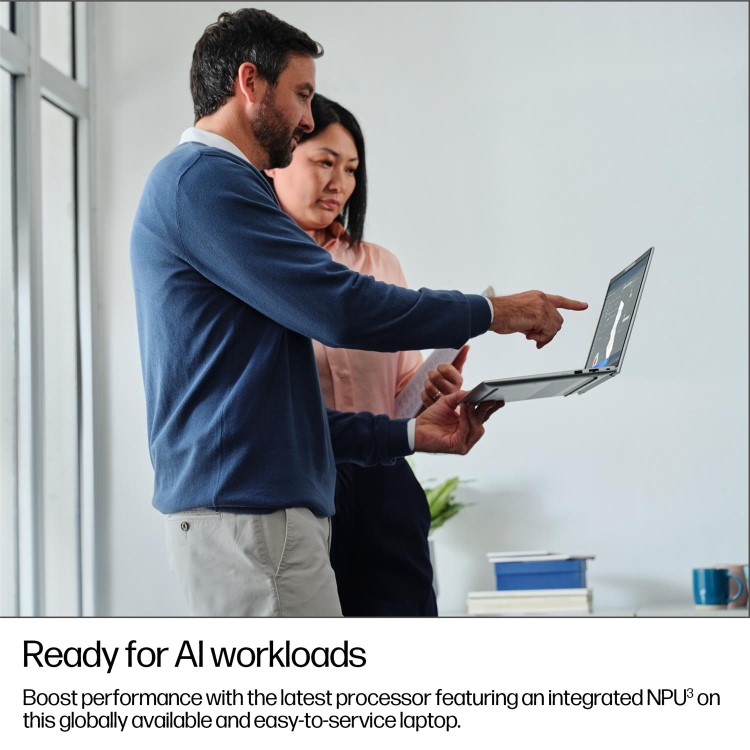 HP EliteBook 6 G1i AI Intel Core Ultra 7 24GB RAM 512GB SSD 14 Inch Windows 11 Pro Laptop