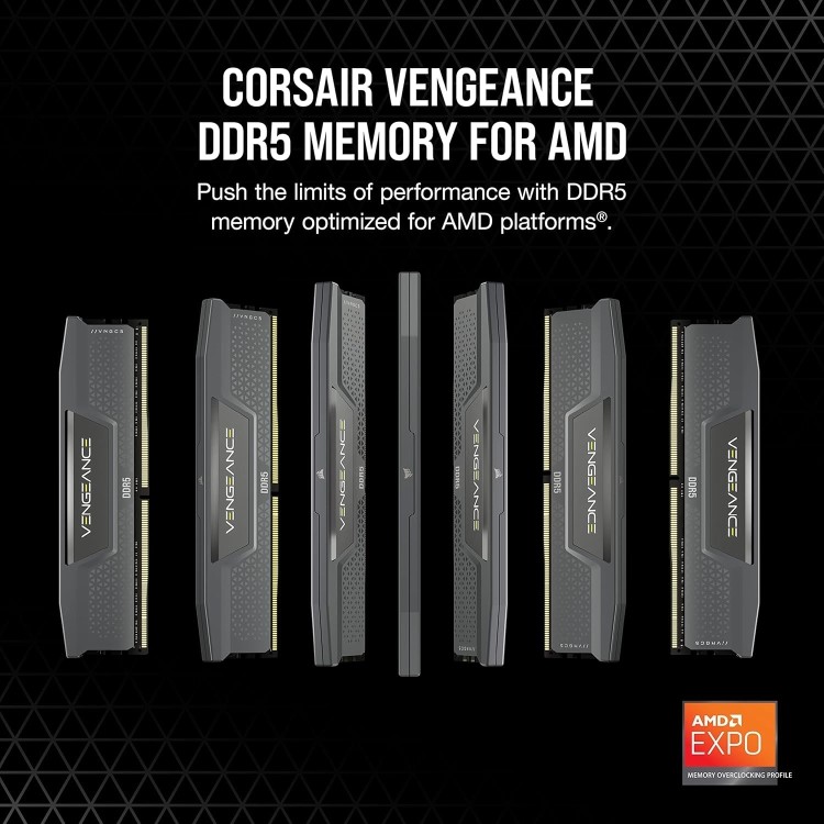 Corsair Vengeance 64GB 2x32GB DIMM 5200MHz DDR5 Desktop Memory