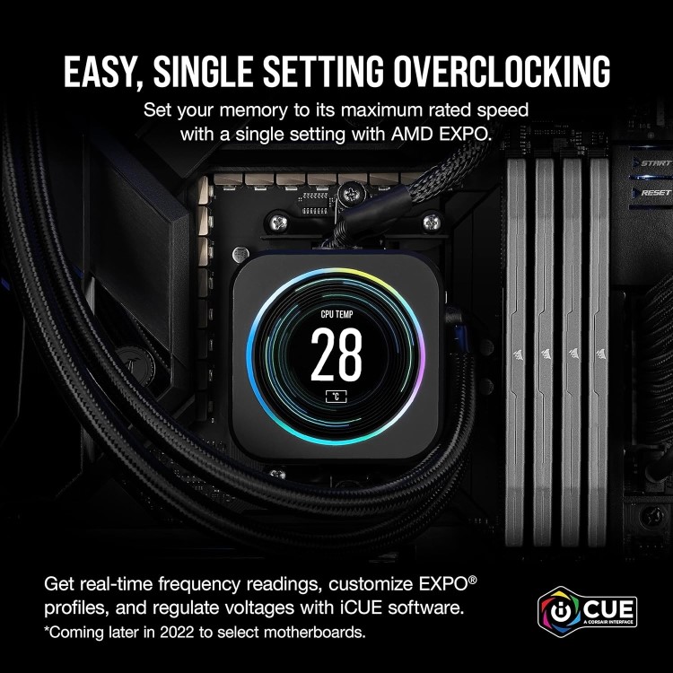 Corsair Vengeance 64GB 2x32GB DIMM 5200MHz DDR5 Desktop Memory