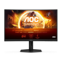 AOC AGON CQ27G4X 27" VA QHD 180Hz 0.5ms Curved Gaming Monitor