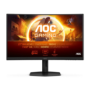AOC AGON CQ27G4X 27" VA QHD 180Hz 0.5ms Curved Gaming Monitor