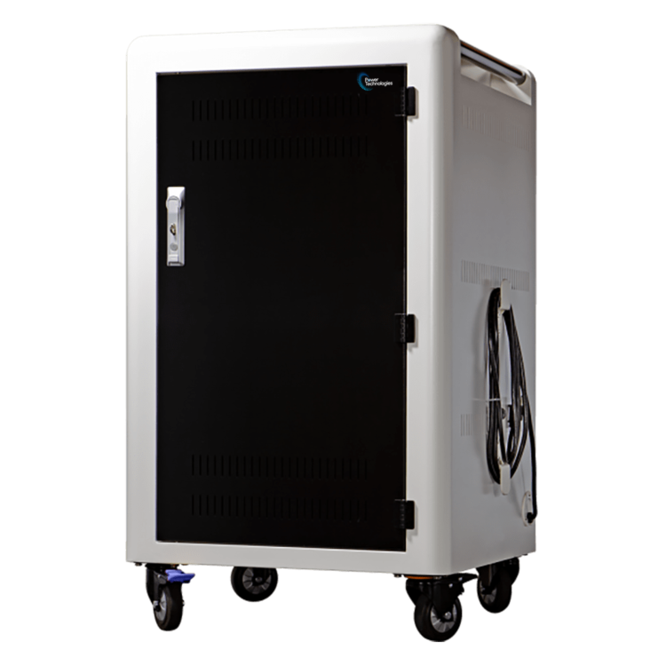 Power Technologies CRT-PLS-S36L-H65-U Single Door Charge Secure and Transport 36 Chromebooks or Tablets up to 14 Inches