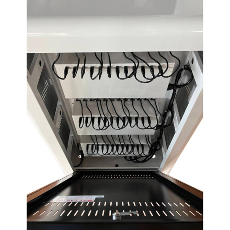 Power Technologies CRT-PLS-S36L-H65-U Single Door Charge Secure and Transport 36 Chromebooks or Tablets up to 14 Inches