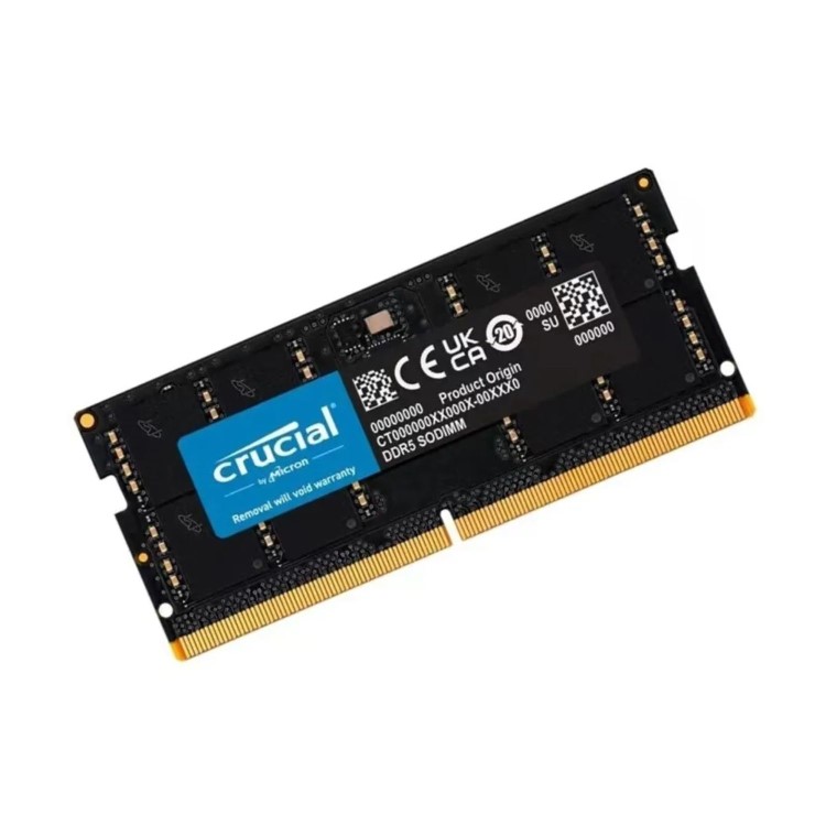Crucial 16GB (1x16GB) SO-DIMM 5600MHz DDR5 Laptop Memory