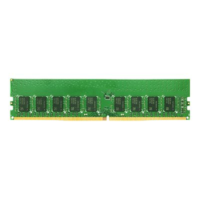 Synology - DDR4 - 16 GB - DIMM 288-pin - 2666 MHz / PC4-21300 - 1.2 V - unbuffered - ECC - for Synology SA3200 RackStation RS1619 RS2418 RS2818 RS3618 Unified Controller UC320