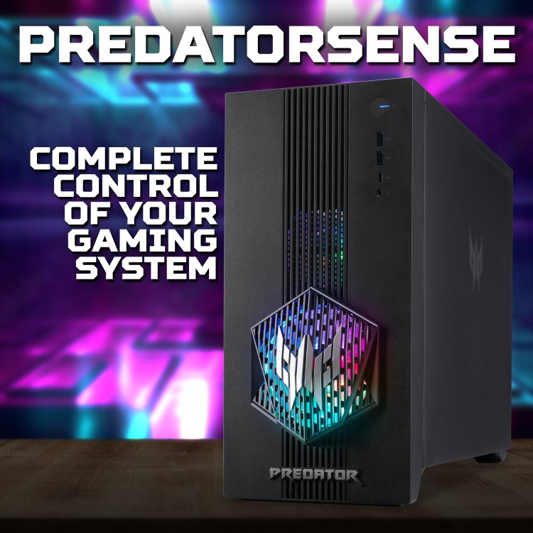 Acer Predator PO3-665 Intel Core i5-14400F 16GB RAM 512GB SSD RTX 5060 Windows 11 Gaming PC