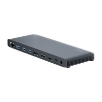 2-Power USB-C Triple Display Docking Station