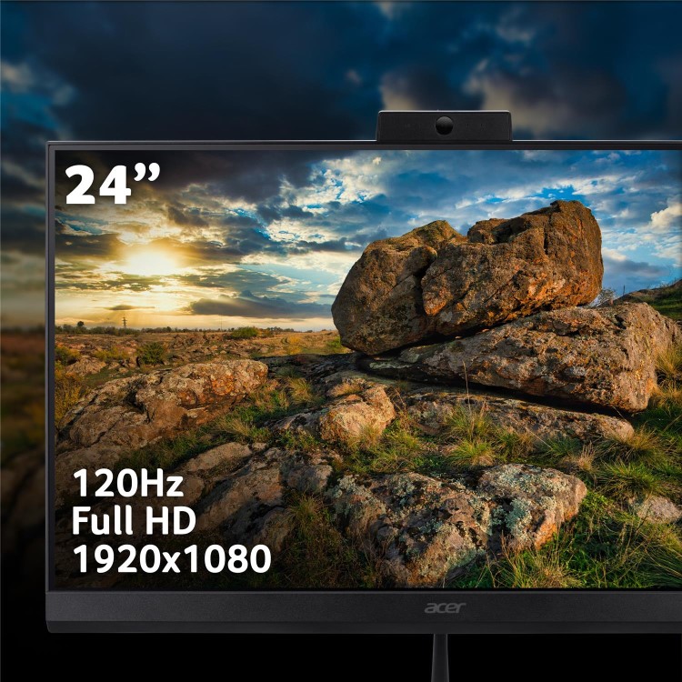 Acer Aspire C24-B Intel Core i5-13420H 8GB RAM 512GB SSD 23.8 Inch Windows 11 All-in-One PC