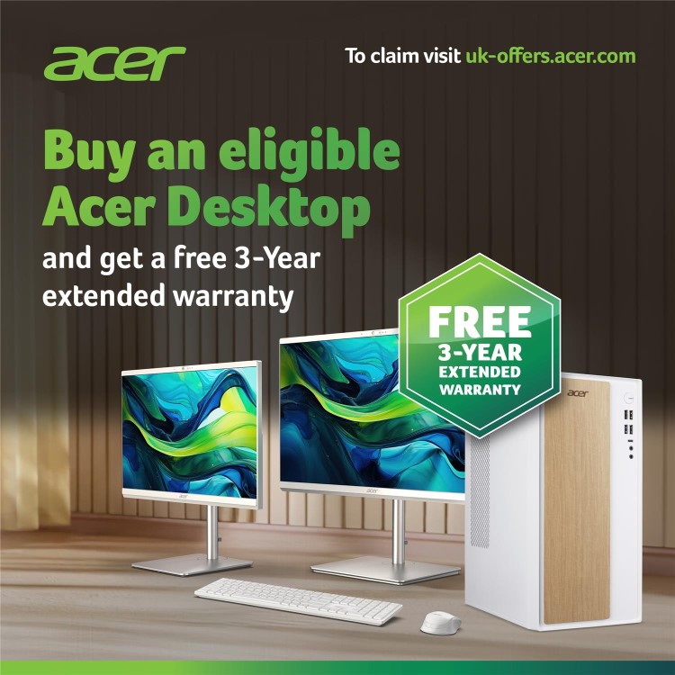 Acer Aspire C24-B Intel Core i5-13420H 8GB RAM 512GB SSD 23.8 Inch Windows 11 All-in-One PC