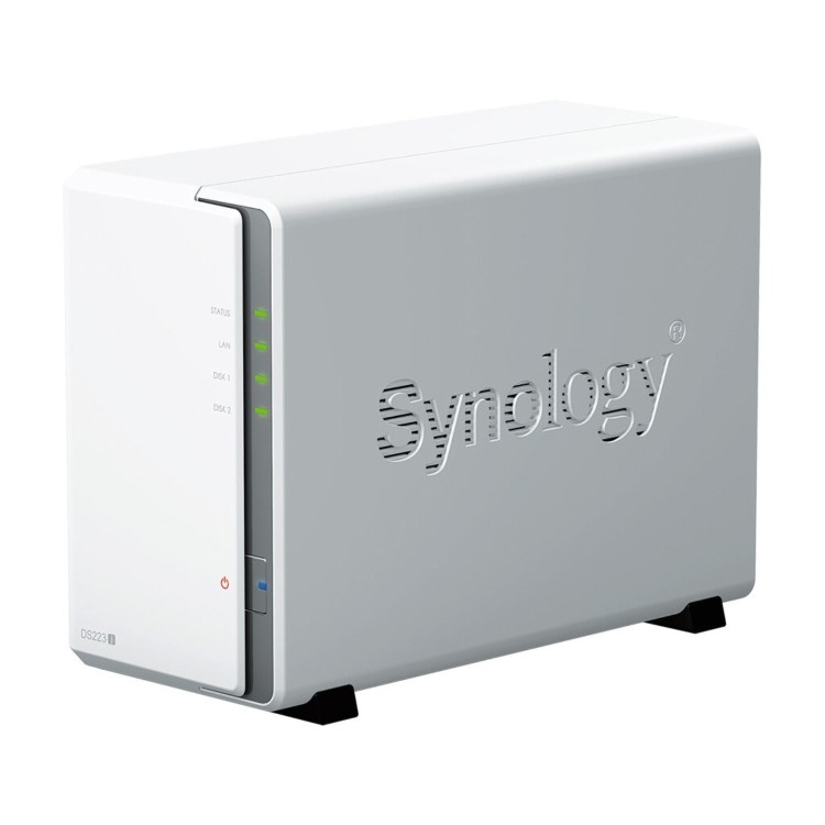 Synology DiskStation DS223J 1GB RAM with 12TB Installed Storage 2 Bay SATA Desktop NAS