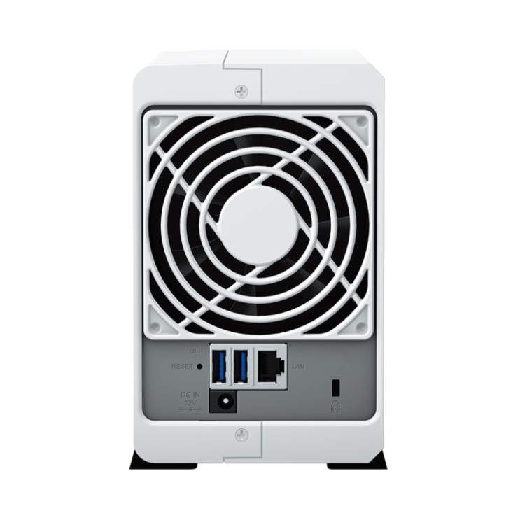 Synology DiskStation DS223j 1GB RAM with 8TB Installed Storage 2 Bay SATA Desktop NAS