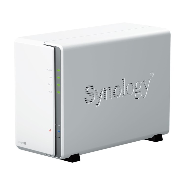 Synology DS223j 2-bay Desktop + 2 x 4TB IronWolf