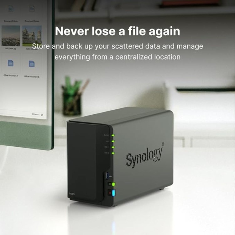 Synology DiskStation DS223 2 Bay NAS