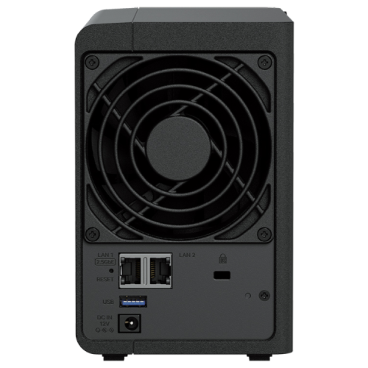 Synology DS225+ 2GB RAM 2 Bay SATA Desktop NAS Expansion Enclosure