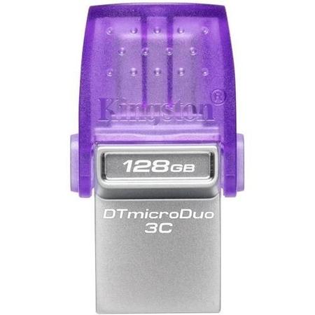 Kingston DataTraveler 128GB Micro USB 3.2 Flash Drive
