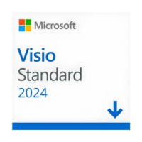 Microsoft Visio Standard 2024 All Language Retail Online ESD Software Download incl. Activation-Key