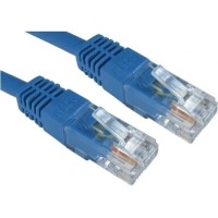 OEM 1 Meter RJ45 M to RJ45 M CAT6 Network Cable Blue