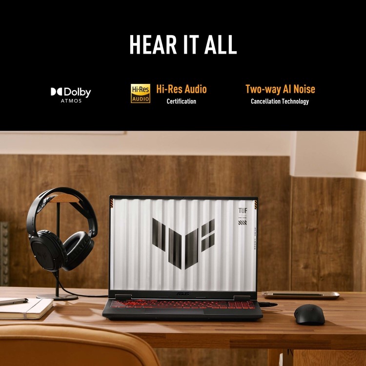 ASUS TUF AMD Ryzen AI 9 32GB RAM 2TB SSD RTX 4070 165Hz 16 Inch Windows 11 Gaming Laptop