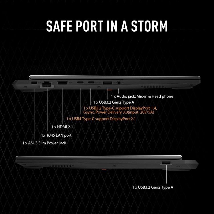 ASUS TUF AMD Ryzen AI 9 32GB RAM 2TB SSD RTX 4070 165Hz 16 Inch Windows 11 Gaming Laptop