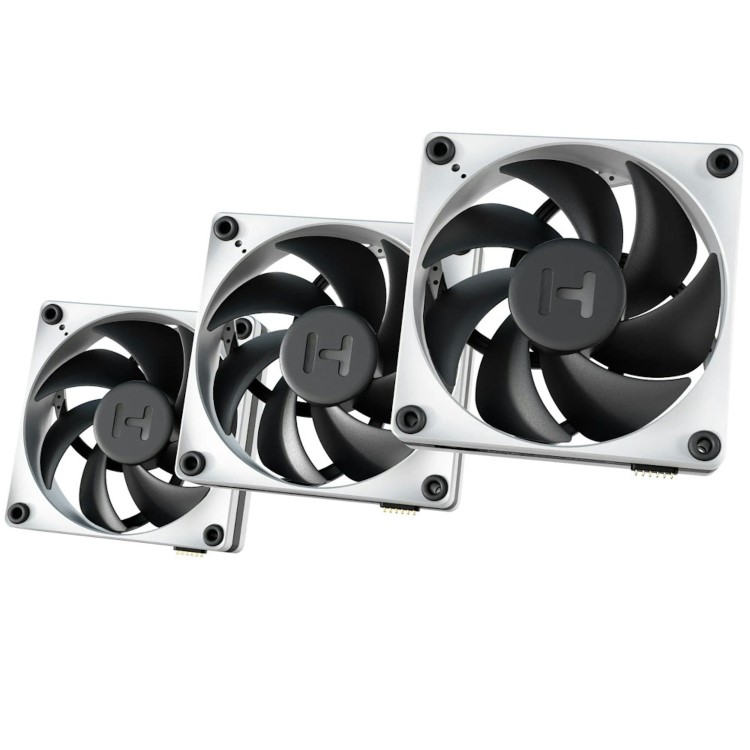 HYTE THICC FP12 3 Pack Fan with Nexus Portal NP50 120mm 3000rpm Air CPU Cooler