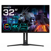 GIGABYTE AORUS FO32U2 32" OLED 4K UHD 240Hz 0.03ms KVM USB-C Gaming Monitor