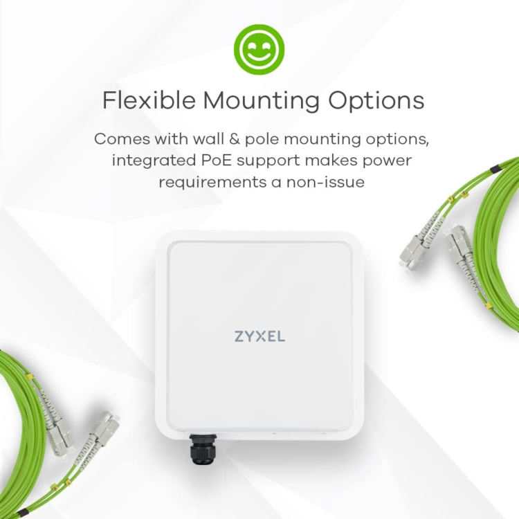 Zyxel Nebula FWA710 Multi-Gigabit Ethernet Dual-band 2.4+5GHz 5G Wireless Router