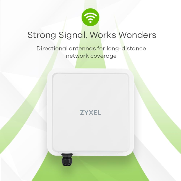 Zyxel Nebula FWA710 Multi-Gigabit Ethernet Dual-band 2.4+5GHz 5G Wireless Router