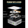 GMKTec NucBox M3 Intel Core i5-12450H 16GB RAM 512GB SSD Windows 11 Pro Mini PC