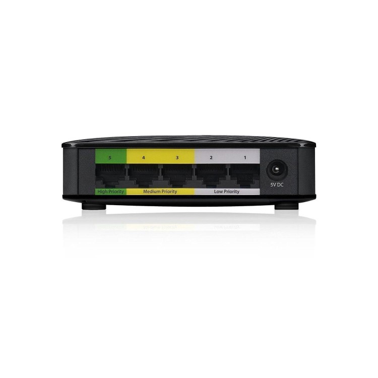 Zyxel 5-Port Desktop Gigabit Ethernet Media Switch