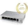 Zyxel GS1005HP 5-Port Unmanaged Desktop Wall-Mountable Switch