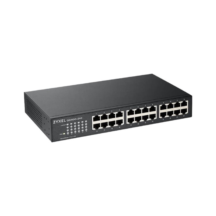 Zyxel GS1100-24E 24-Port Unmanaged Desktop Gigabit Switch