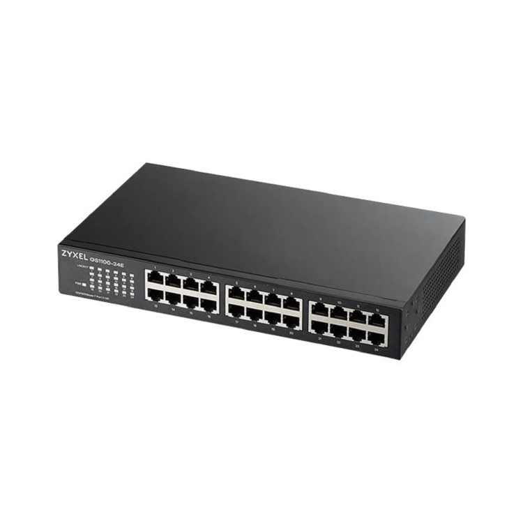 Zyxel GS1100-24E 24-Port Unmanaged Desktop Gigabit Switch