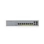 Zyxel GS1350-12HP 8-Port Gigabit Ethernet PoE L2 Desktop Managed Switch