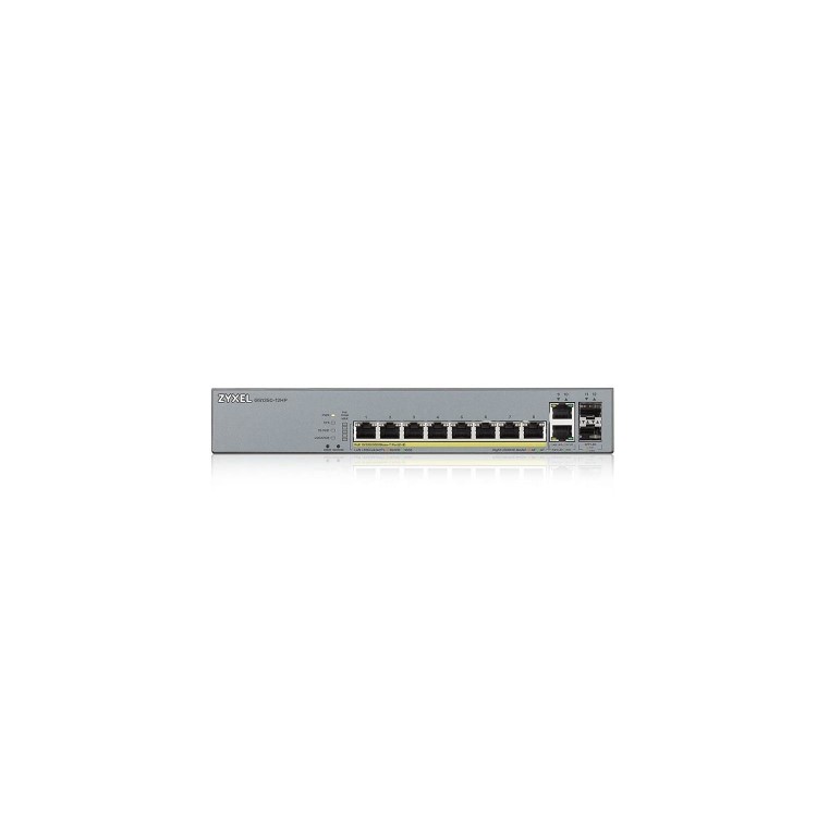 Zyxel GS1350-12HP 8-Port Gigabit Ethernet PoE L2 Desktop Managed Switch