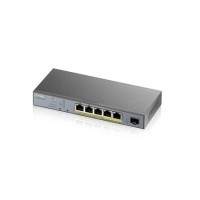 Zyxel GS1350-6HP 5-Port Gigabit Ethernet PoE L2 Desktop Managed Switch
