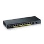 Zyxel GS1900-10HP 8-Port Manageable Ethernet Rack-Mountable Switch