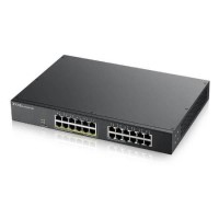 Zyxel GS1900-24EP 24-Port Smart Managed Rackmount Gigabit PoE+ Switch