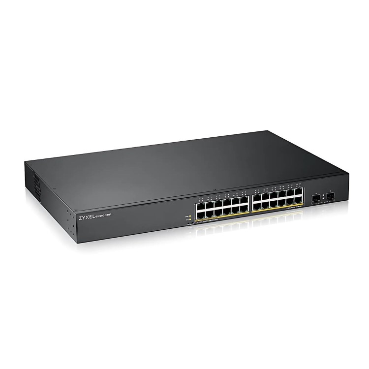 Zyxel GS1900-24HPv2 24-Port Smart Managed Rackmount Gigabit Switch