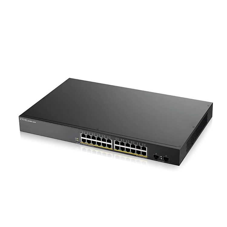 Zyxel GS1900-24HPv2 24-Port Smart Managed Rackmount Gigabit Switch