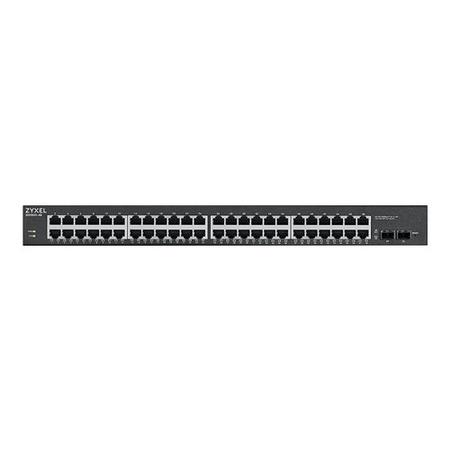 Zyxel GS1900-48HP 48-Port Gigabit Ethernet PoE L2 Wall-mountable Managed Switch