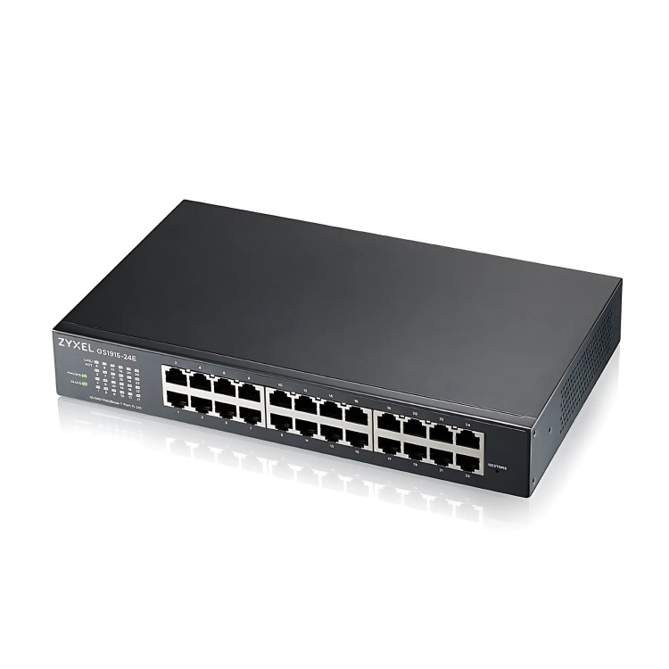 Zyxel GS1915-24E 24-Port Smart Managed Rackmount Gigabit Switch