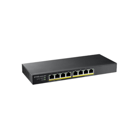 Zyxel GS1915 Series GS1915-8EP 8-Port Gigabit Ethernet PoE L2 Wall-mountable Managed Switch