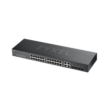 Zyxel GS1920-24v2 NebulaFlex 24-Port Smart Managed Rackmount Gigabit Switch