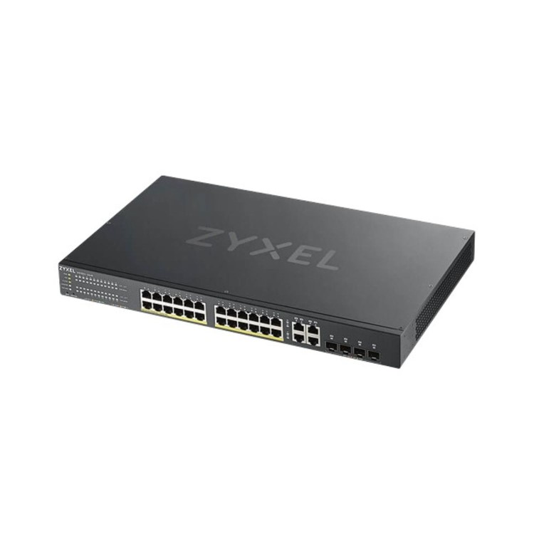 Zyxel GS1920-24HPv2 24-Port Gigabit Ethernet PoE L2/L3/L4 Rack-mountable Managed Switch