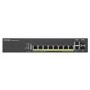 Zyxel GS2220-10HP - Switch - Managed - 8 x 10/100/1000 PoE+ + 2 x combo Gigabit SFP - rack-mountable