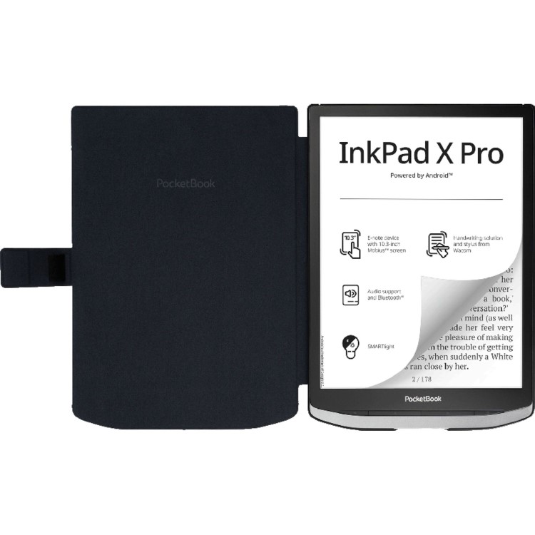 Refurbished Pocketbook Shell Cover for InkPad X - Dark Blue