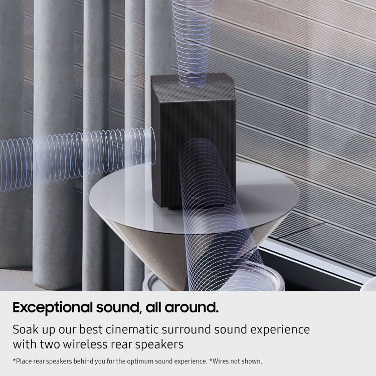 Samsung Q990F 11.1.4ch Q-Series Soundbar with Subwoofer & Rear Speakers